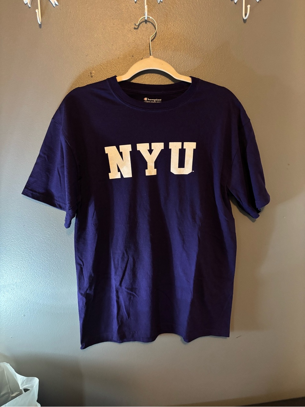 Champion NYU Short Sleeve Tee